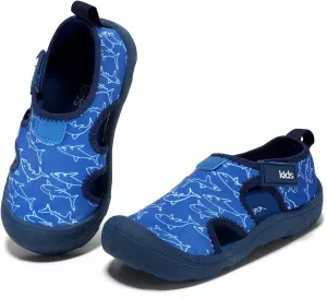 Boys Girls Water Shoes Quick-Dry Wide Toe Box Shoes Toddler Cute Beach Swim Pool Shoes(Toddler/Little Kid)