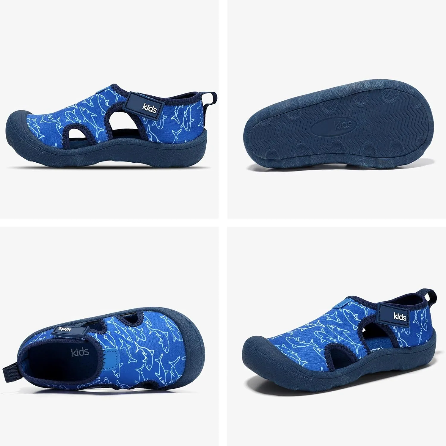 Boys Girls Water Shoes Quick-Dry Wide Toe Box Shoes Toddler Cute Beach Swim Pool Shoes(Toddler/Little Kid)