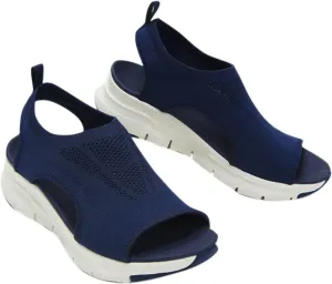 Cathalem Women's Breathable Orthopedic Sandals Comfortable Walking Tennis Shoes Sandals Plantar Fasciitis Hiking Sandals